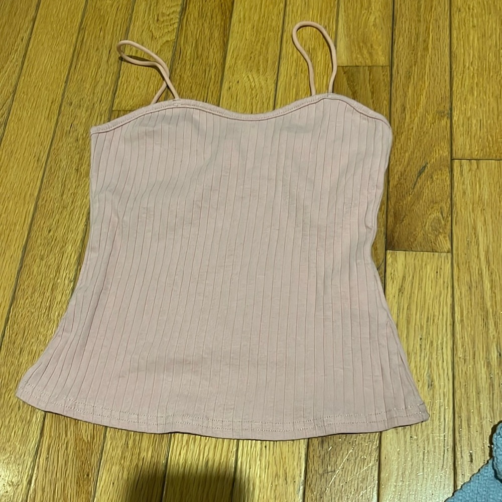 Pink tank top